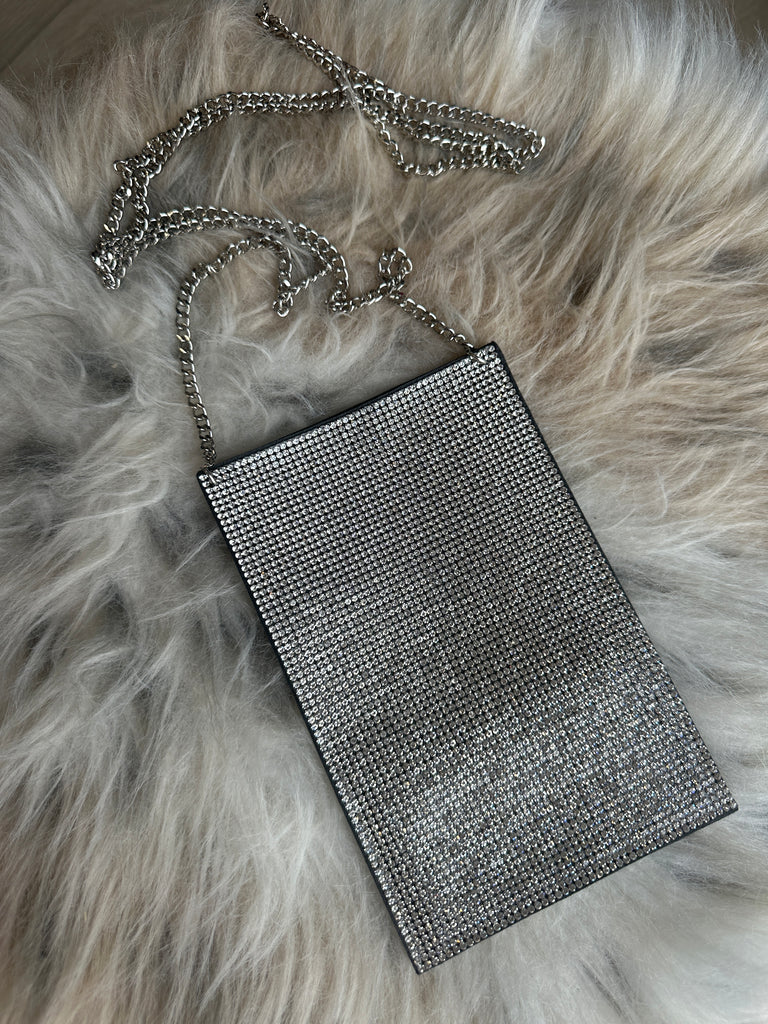 Crystal Cell Phone Crossbody Purse in 4 Colors