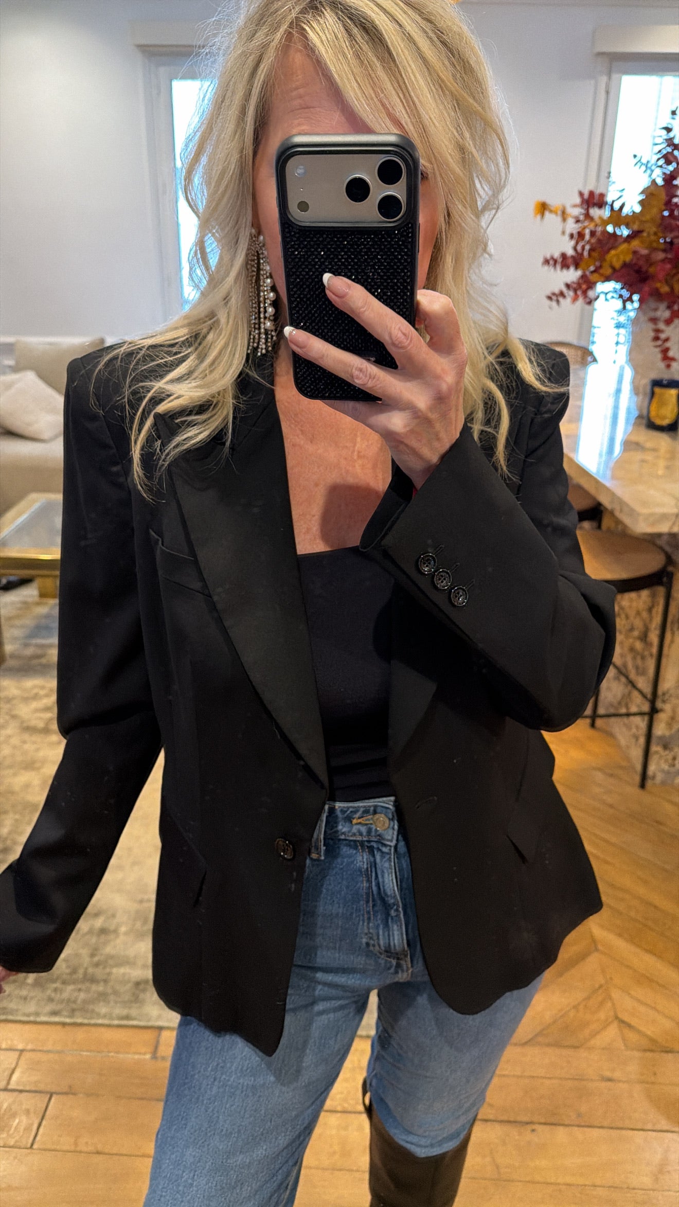 Vintage Dolce & Gabbana Black Blazer - Size Small