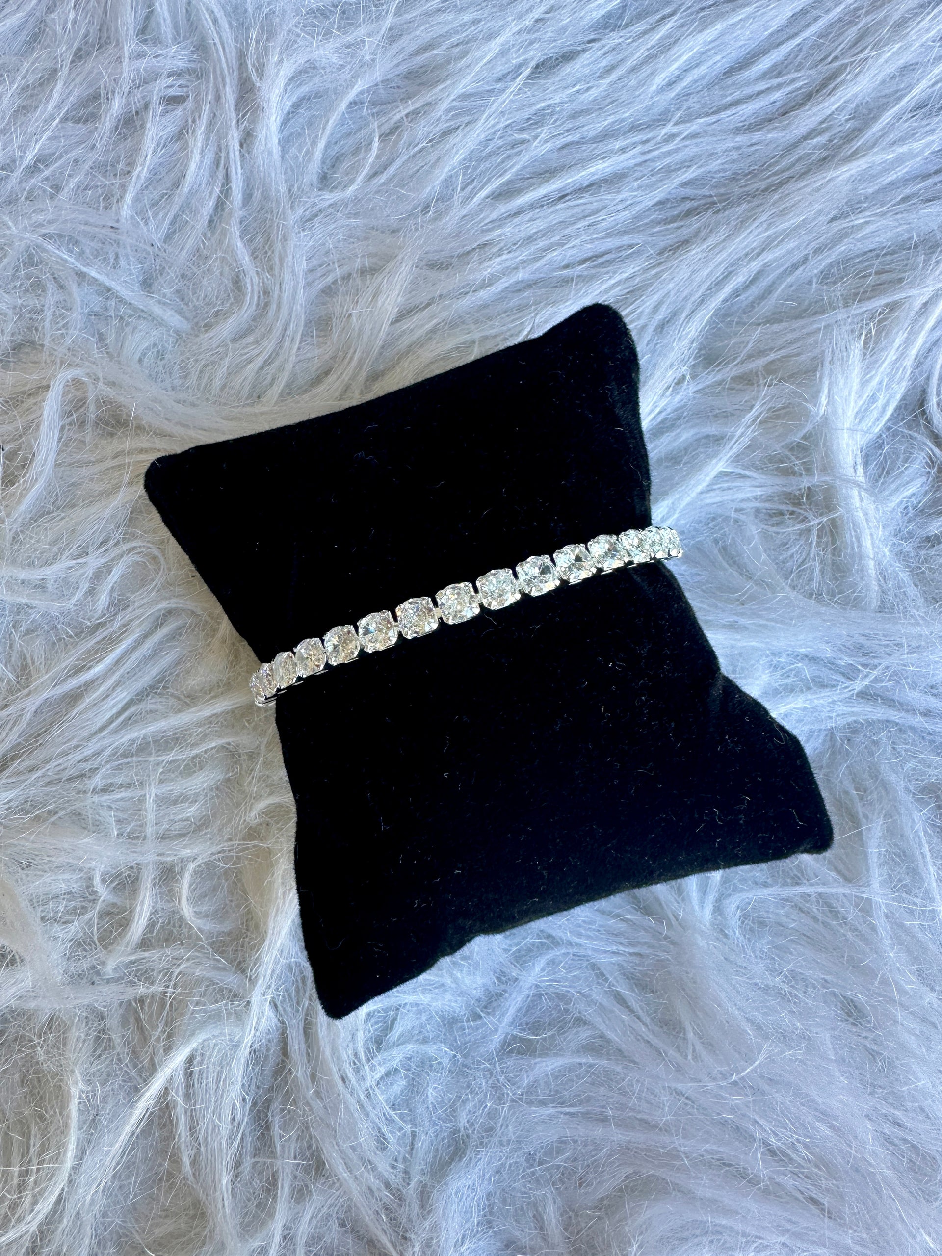 Cubic Zirconia Trendsetter Tennis Bracelet 2 Styles