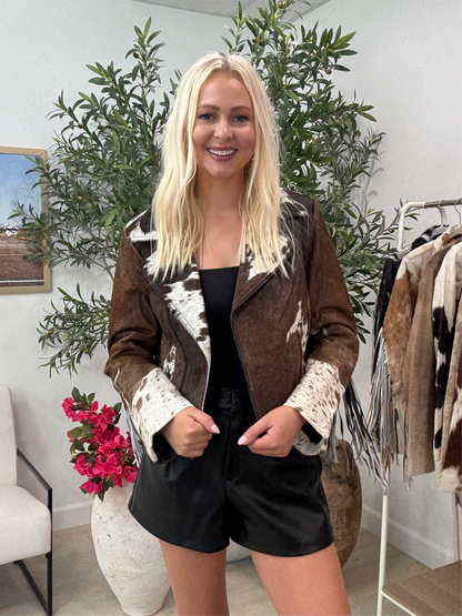 NEW!! Cowhide Jacket #14 - Size Small