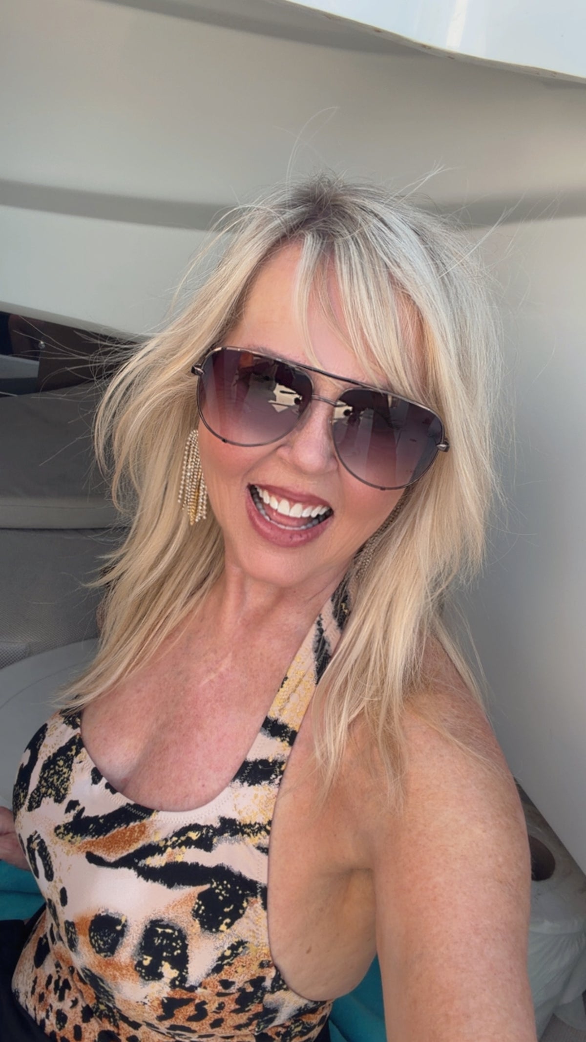 High Key Extra Large Brown w/ Brown Frame Aviators