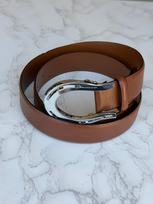 Vintage Ralph Lauren Horse Shoe Belt Size Medium