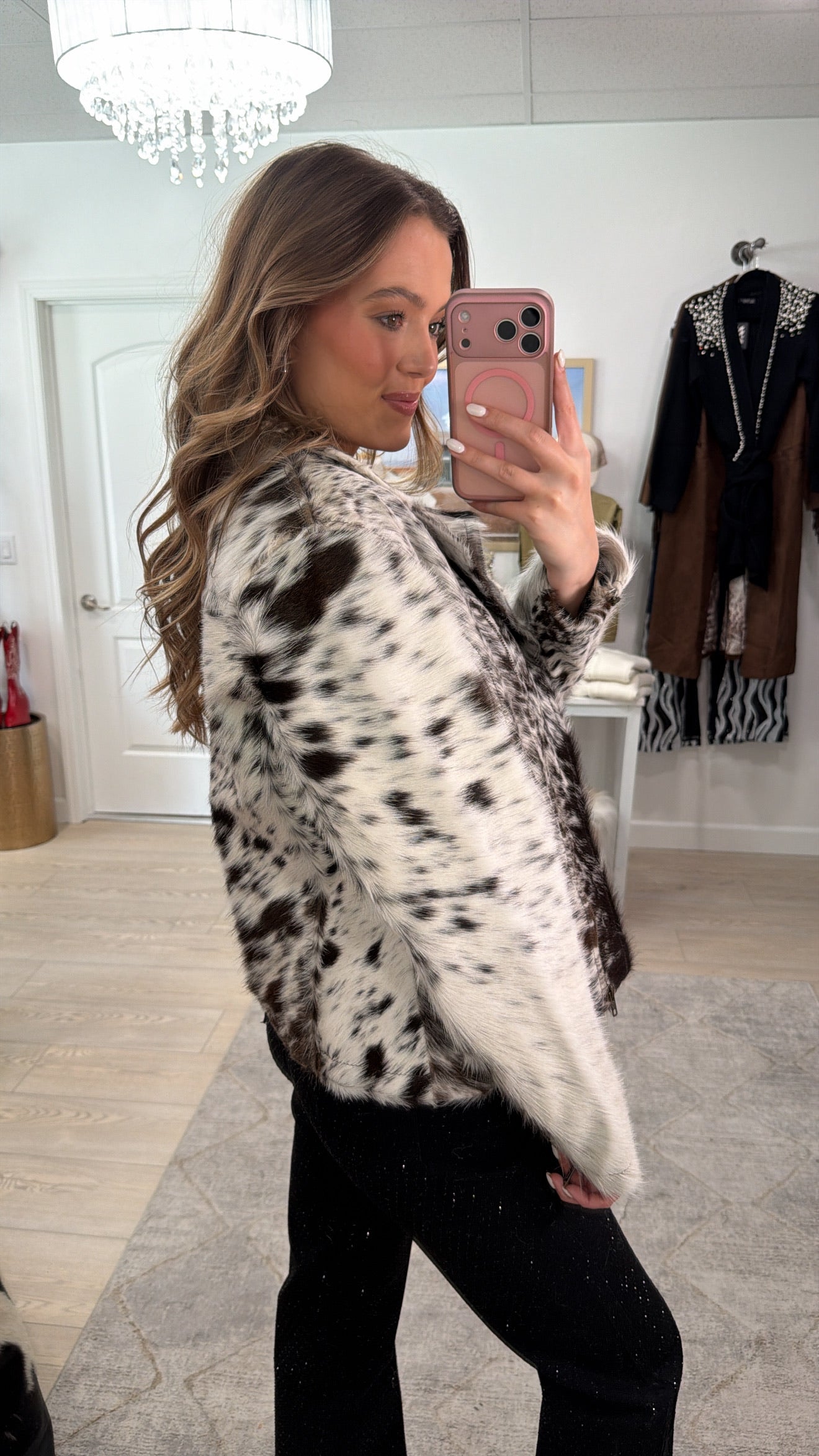 NEW!! Cowhide Jacket #4 - Size Medium