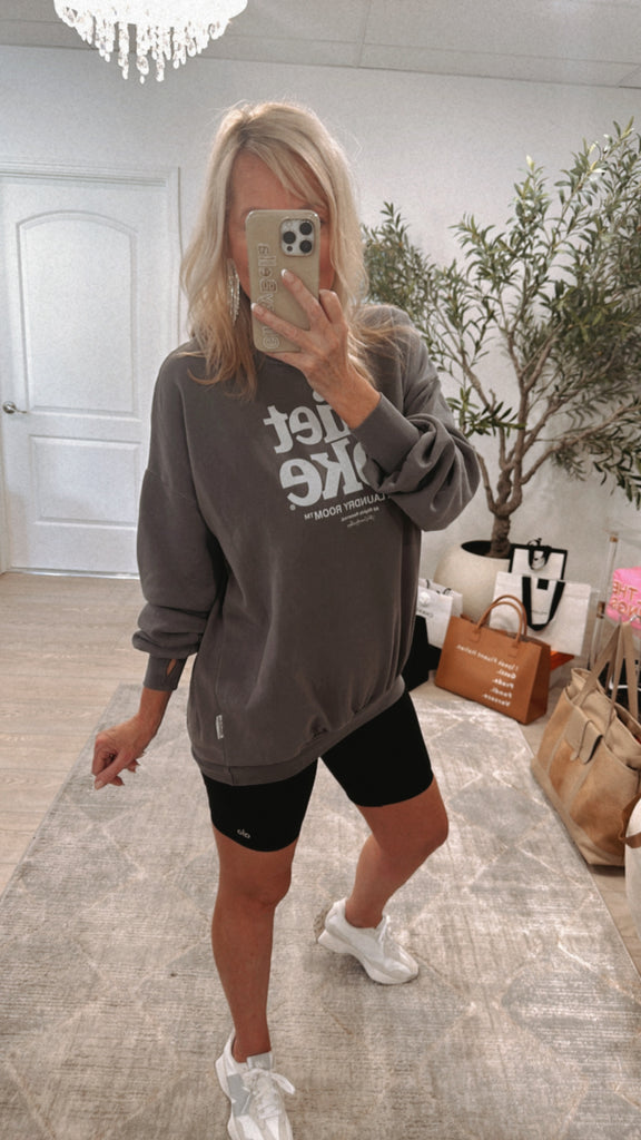 NEW!! "Diet Coke" Sweatshirt in Grey