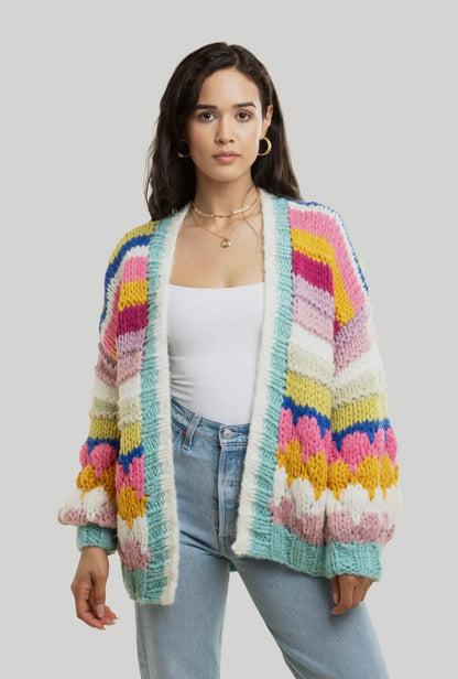 NEW!! Crochet Knit Cardigan