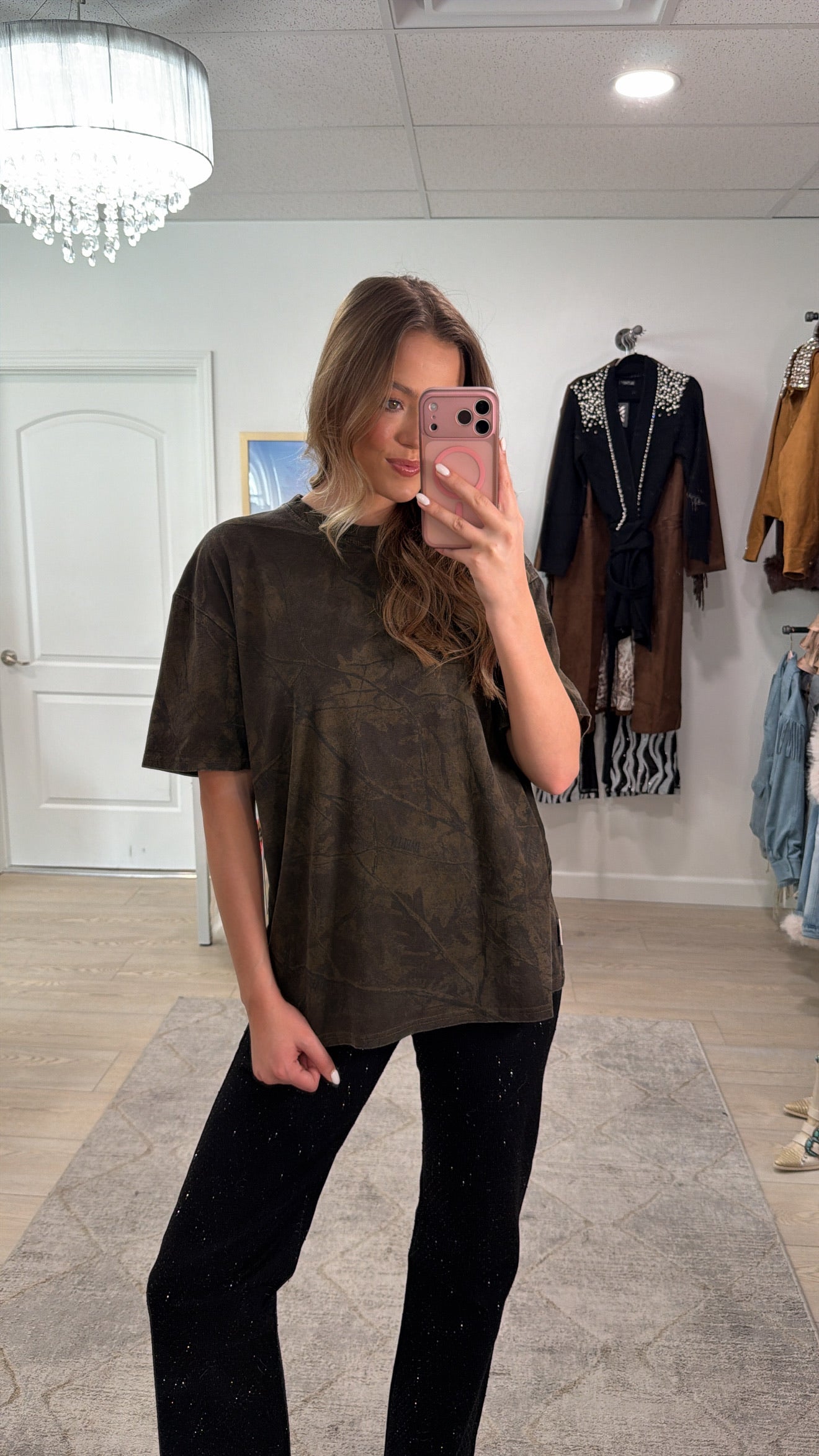 NEW!! Don't Call Me Short Sleeve in Backwood Camo