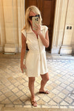 BEST SELLER!! Rosannah Zip Dress in Ivory by VARLEY