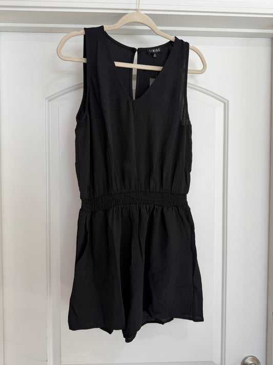 FINAL SALE!! Summer Days Romper in Black