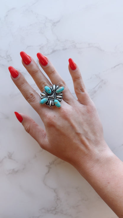 Sienna Kingman Turquoise Ring