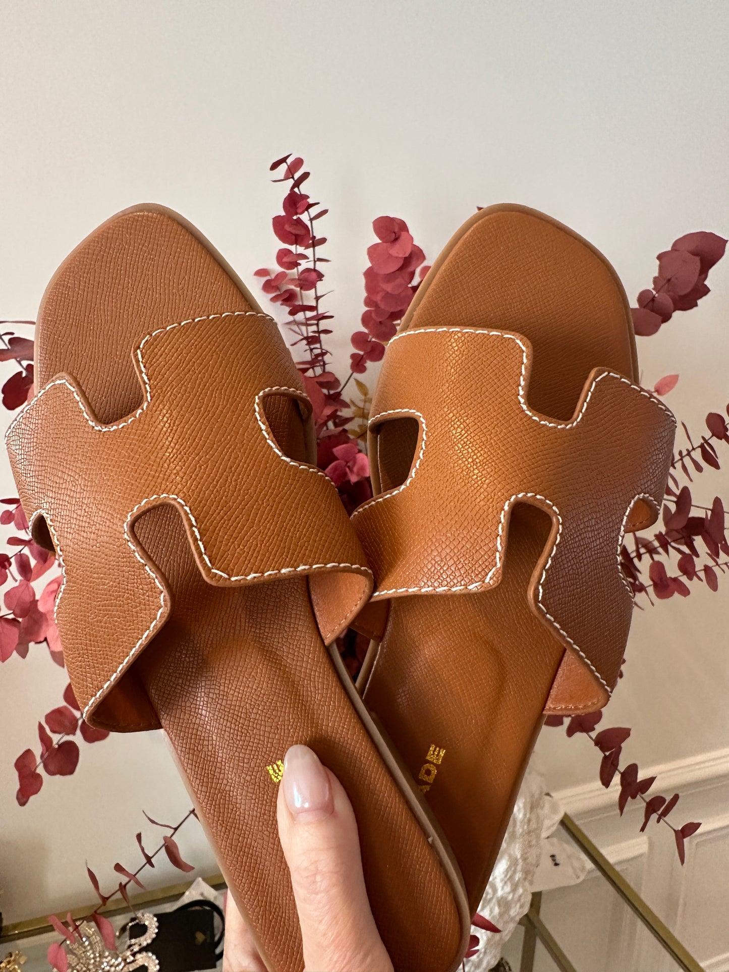 FINAL SALE!! France Sandal in Brown