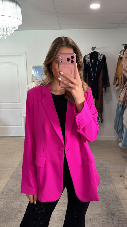 FINAL SALE!! Hot Pink Blazer