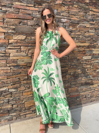 NEW!! The "Newport" Halter Maxi Dress
