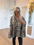 NEW!! Leopard Print Button Down