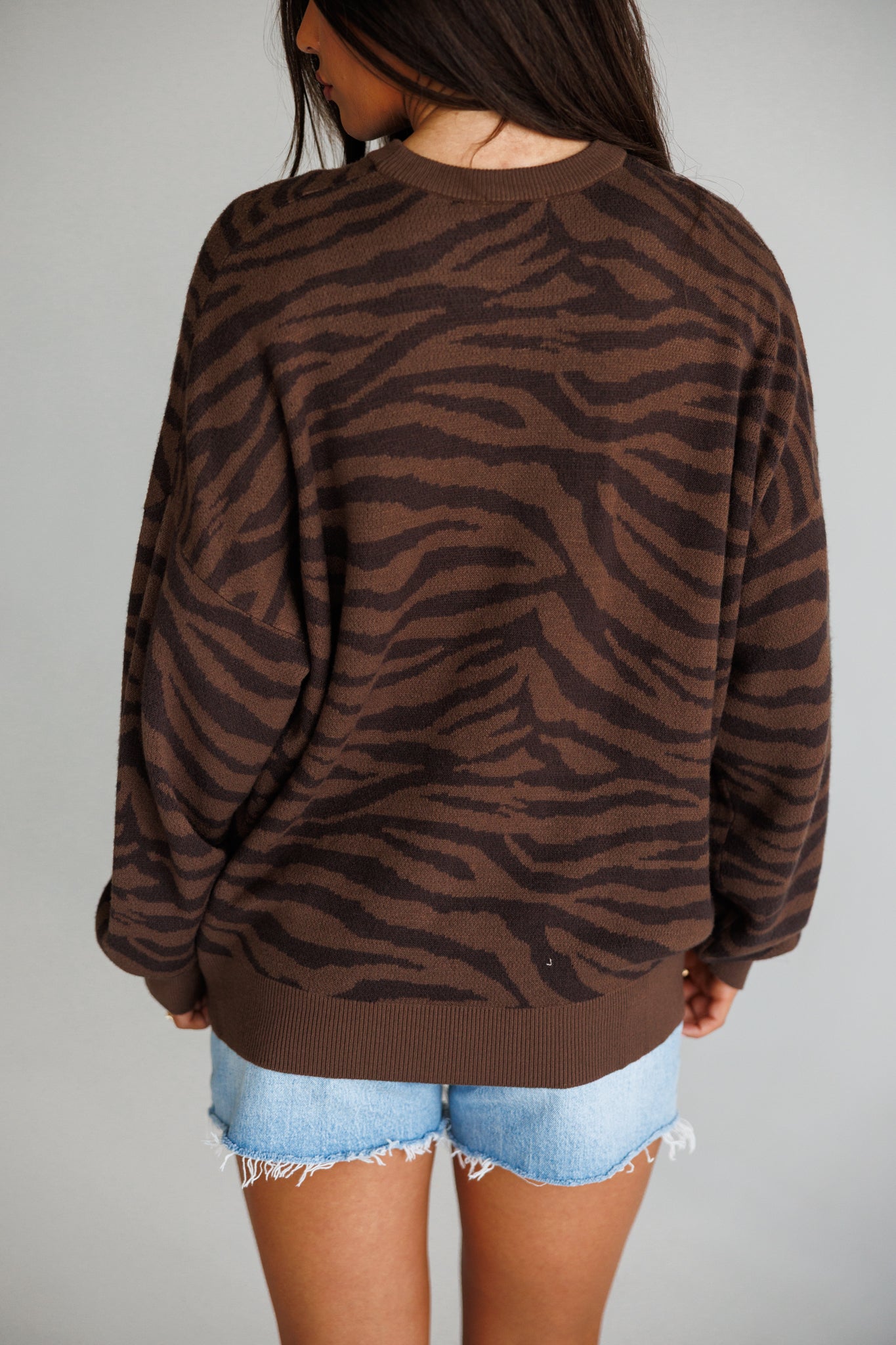 Seasons Sweater in Wild Tiger