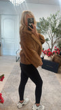 #6 Vintage Brown Mink Jacket - Size S-M