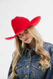 NEW!! Teddy Cattleman Cowboy Hat in Red by Gigi Pip