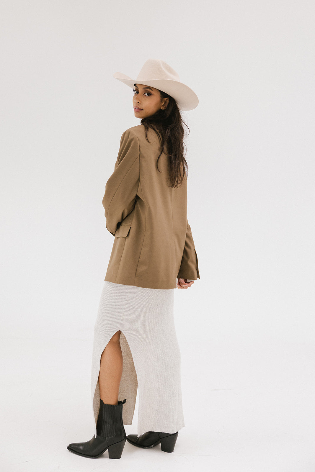 Teddy Cattleman Cowboy Hat in Cream
