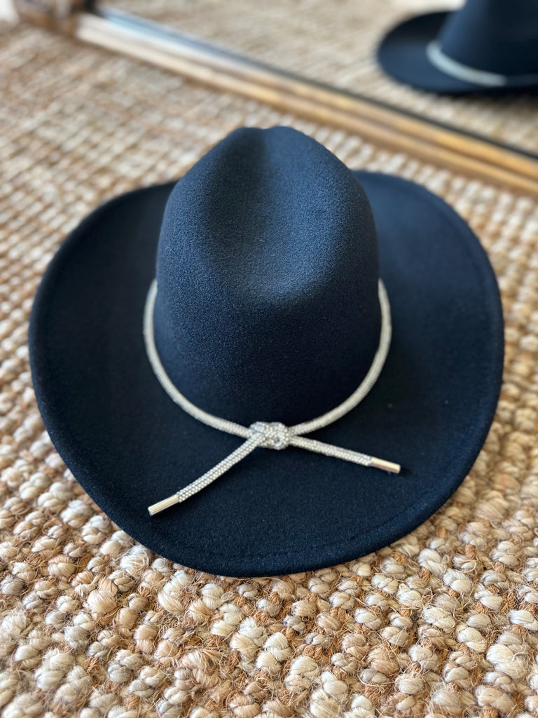 NEW!! The "Shania" Cowboy Hat in Black