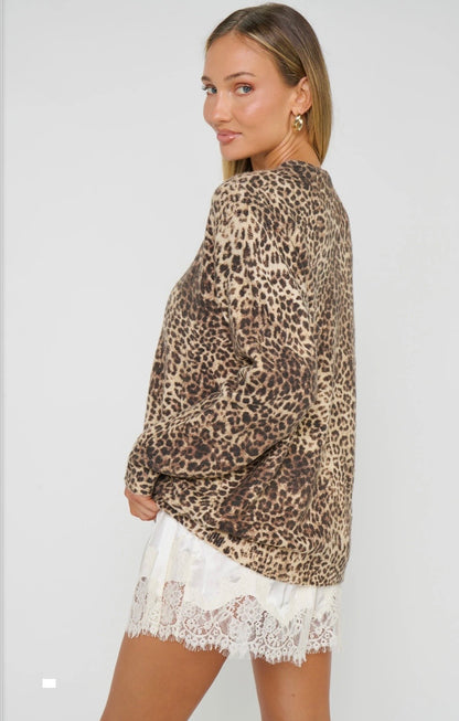 The Feel Good Sweater - Leopard Mod Knit