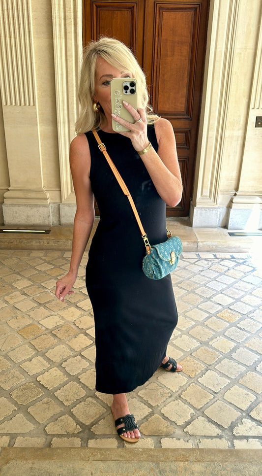 FINAL SALE!! The Collete Cotton Rib Tank Dress - Limited Edition