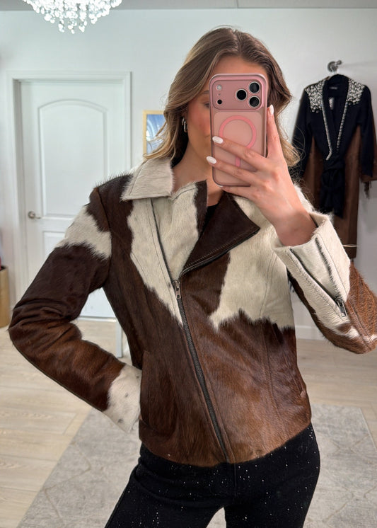 NEW!! Cowhide Jacket #5 - Size Medium