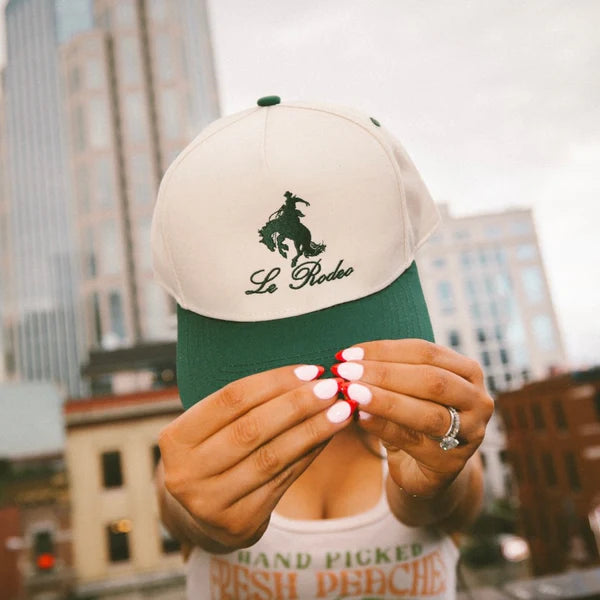 NEW!! Le Rodeo Vintage Trucker in Green