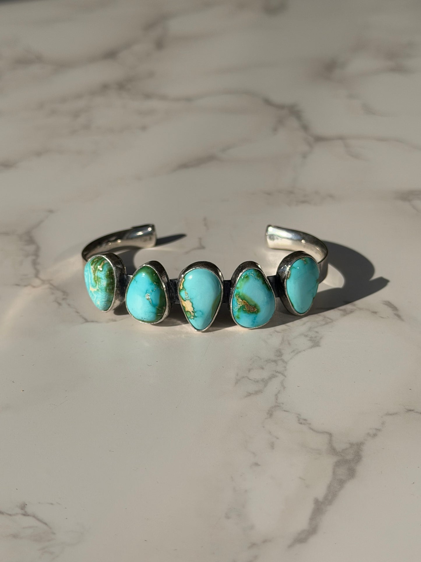 "Dakota" Kingman Turquoise Cuff Bracelet