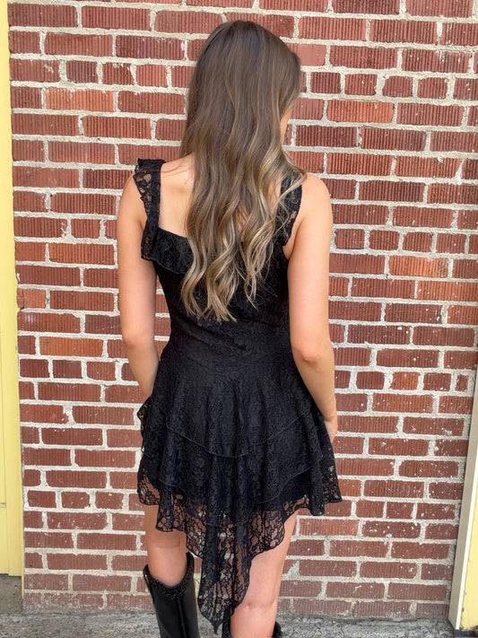NEW!! Cactus Club Lace Dress in Black