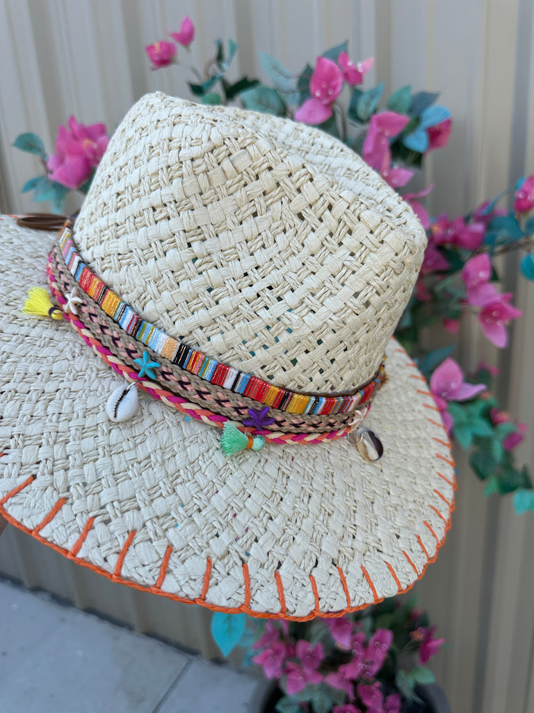 NEW!! Seaside Mini Straw Panama