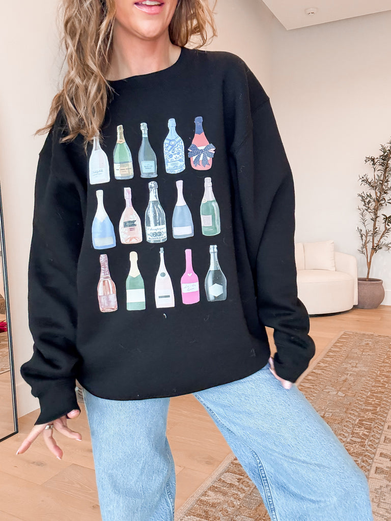 NEW!! "Champagne Dreams" Oversized Sweatshirt size M-2XL!