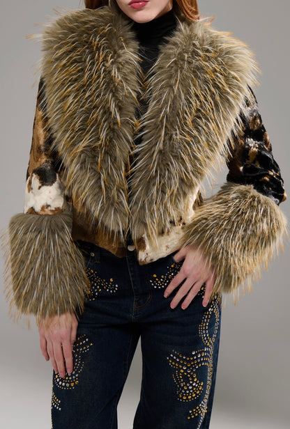 Bree Faux Fur Jacket - PREORDER
