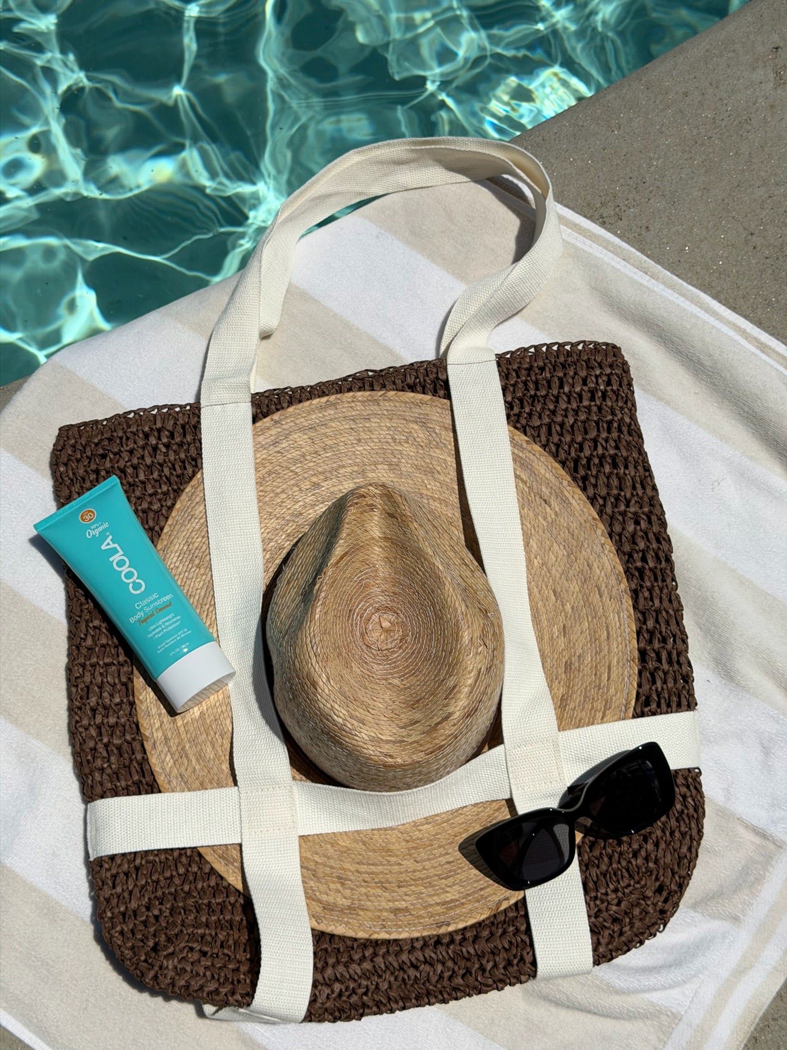 Hat Carrying Beach Bag
