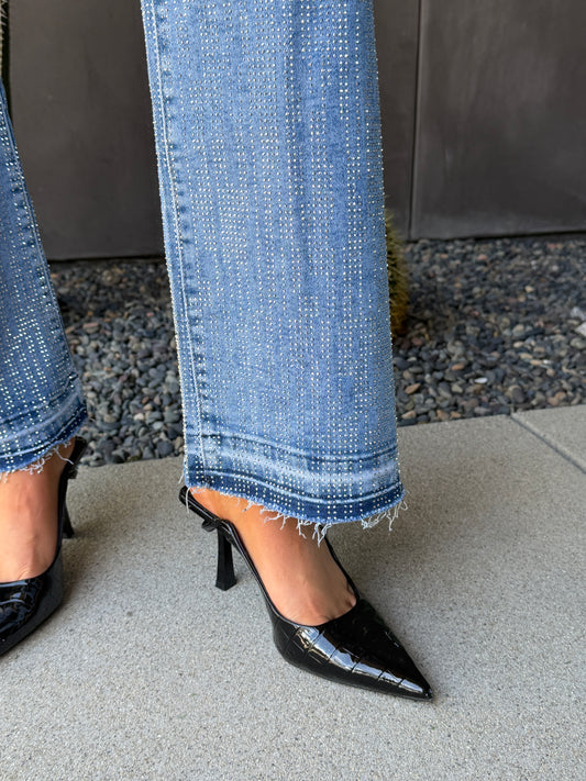The MGM Denim Rhinestone Jean
