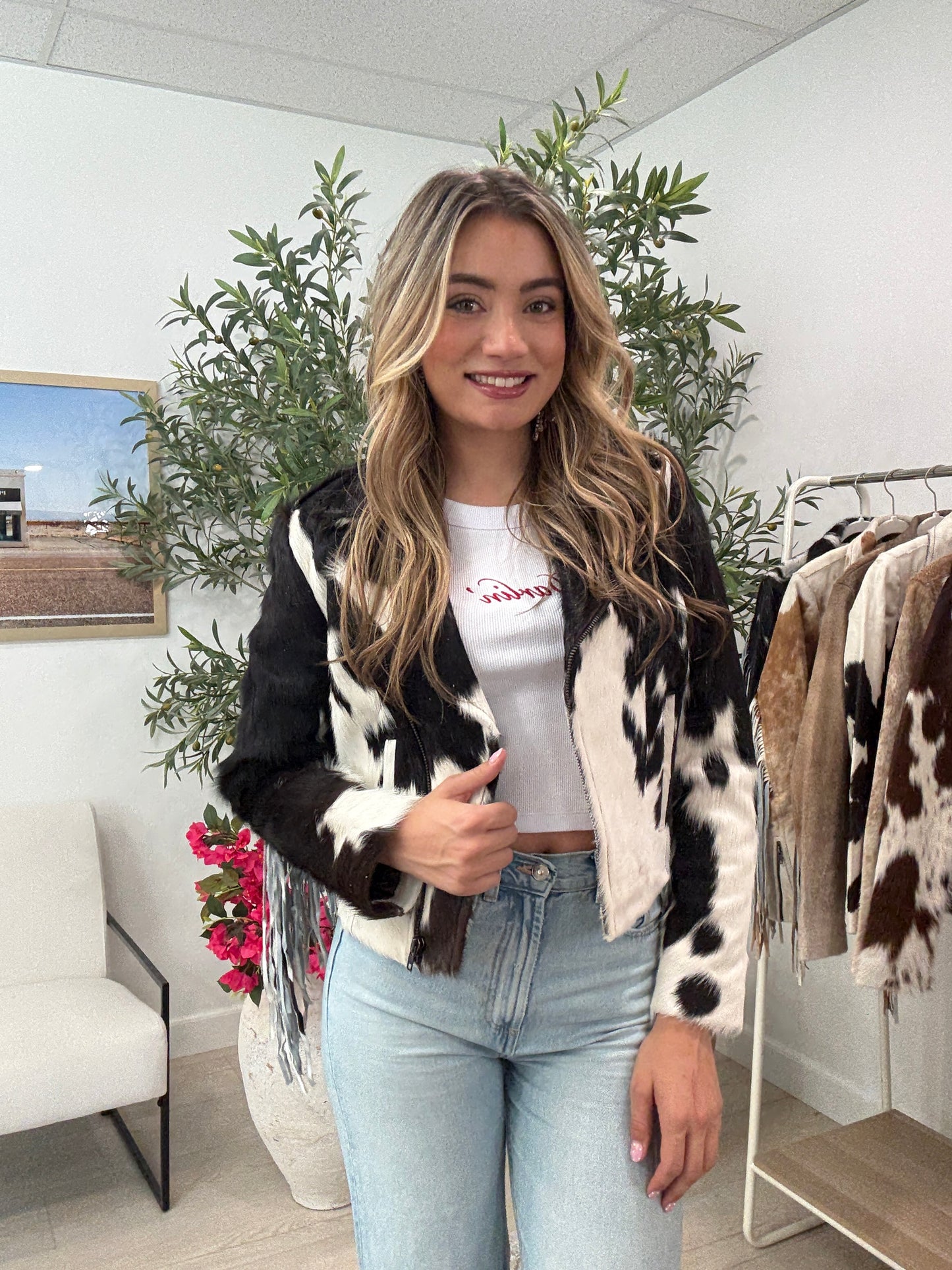 NEW!! Cowhide Jacket #13 - Size Small