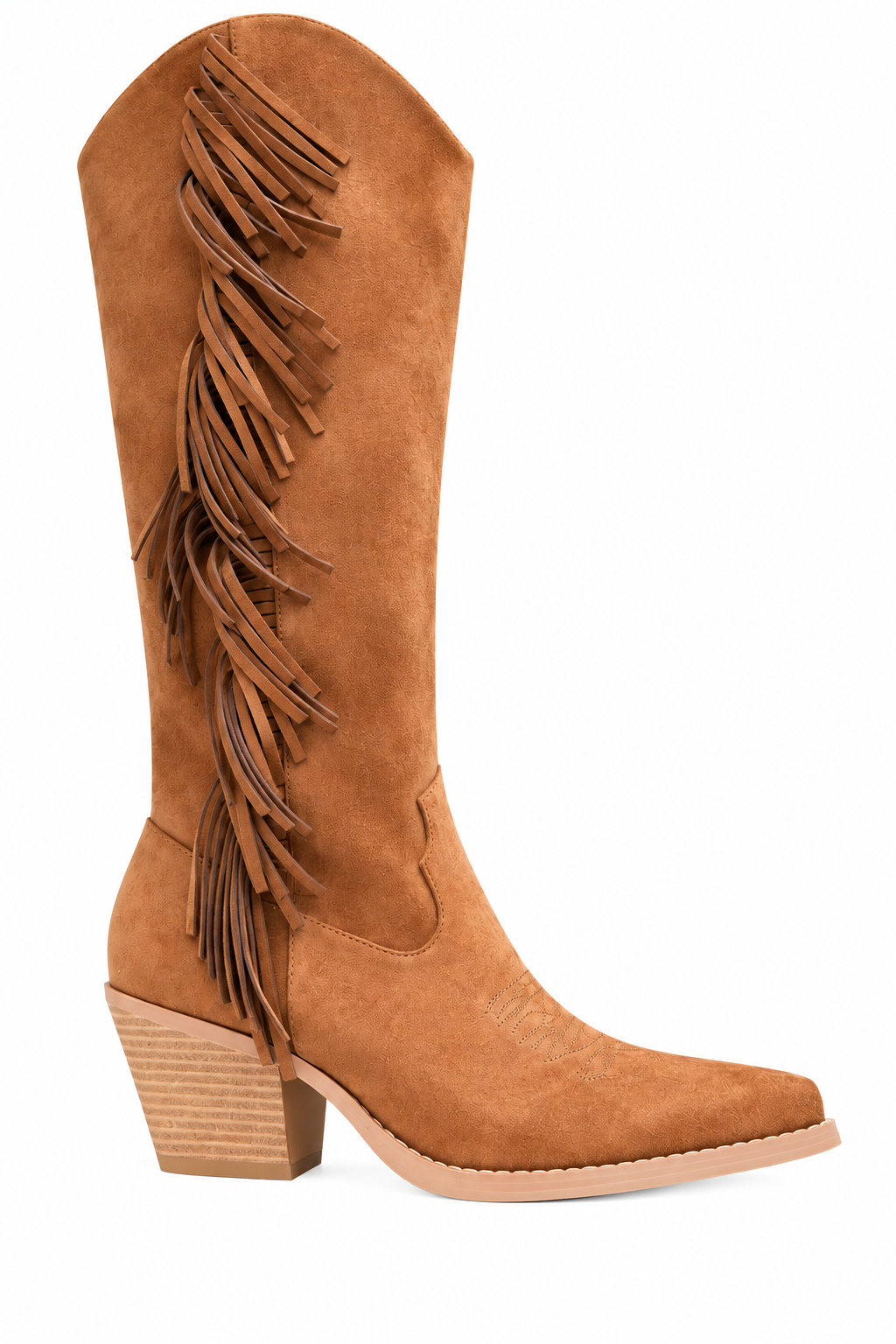 Dixie Fringe Boot in Saddle