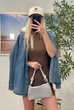 NEW!! Oversized Washed Denim Shirt