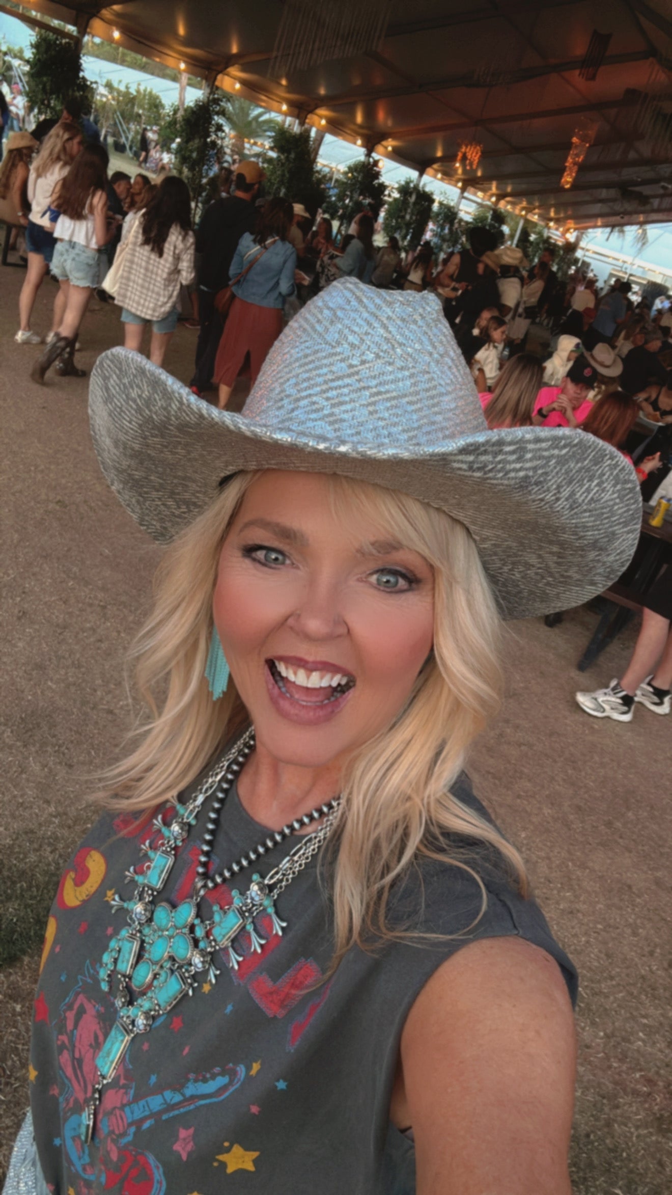 BEST SELLER!! Turquoise Baby Jumbo Long Earrings