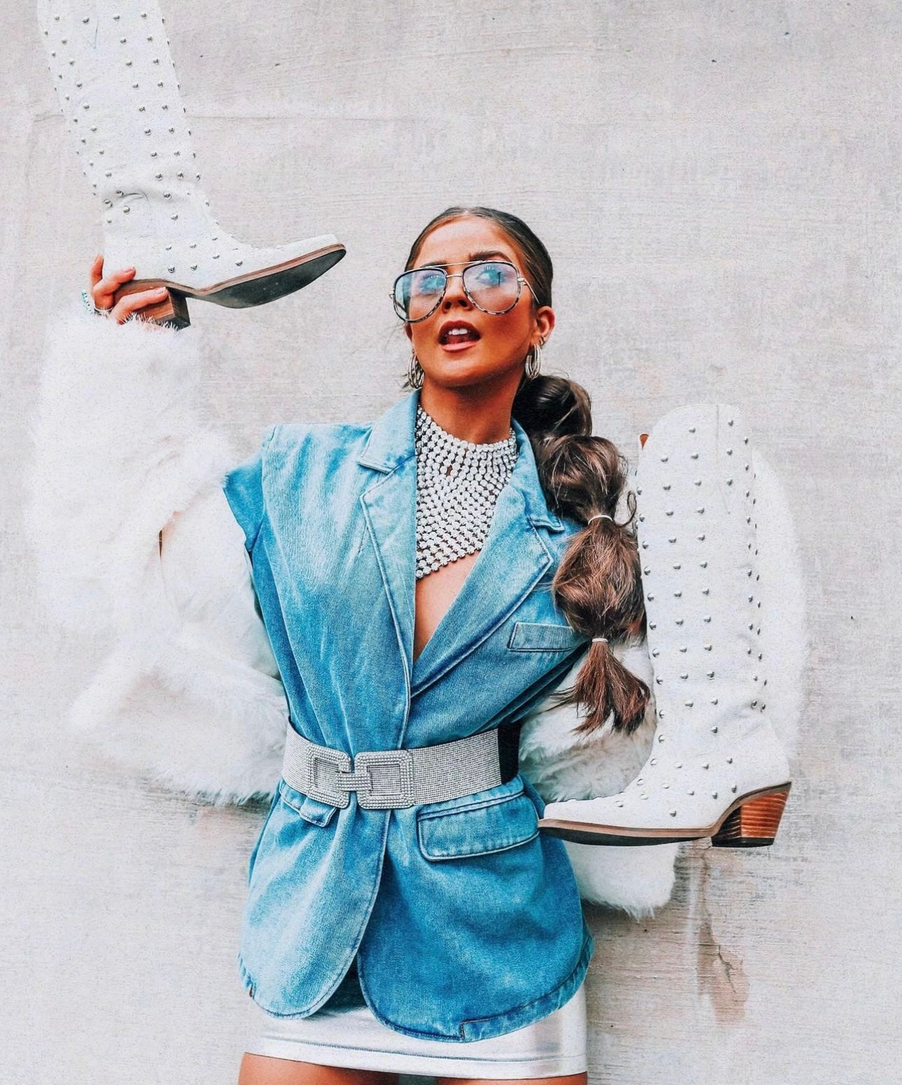 BACK IN STOCK!! "Sparkle” Rhinestone Stretch Belt