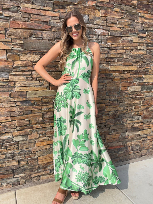 NEW!! The "Newport" Halter Maxi Dress
