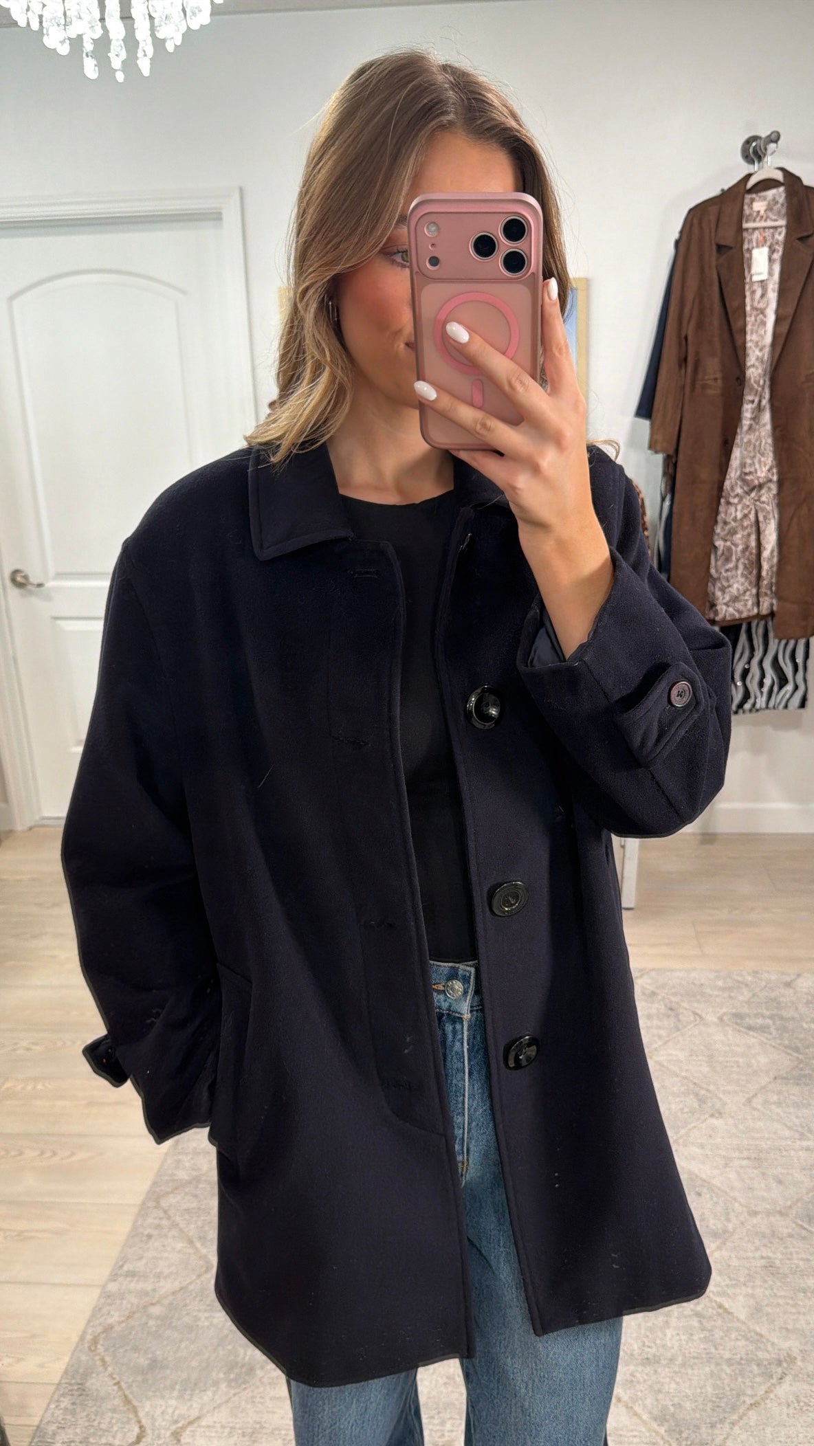 Vintage YSL Wool Coat  Size S/M