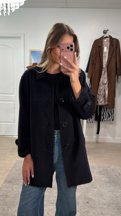 Vintage YSL Wool Coat  Size S/M