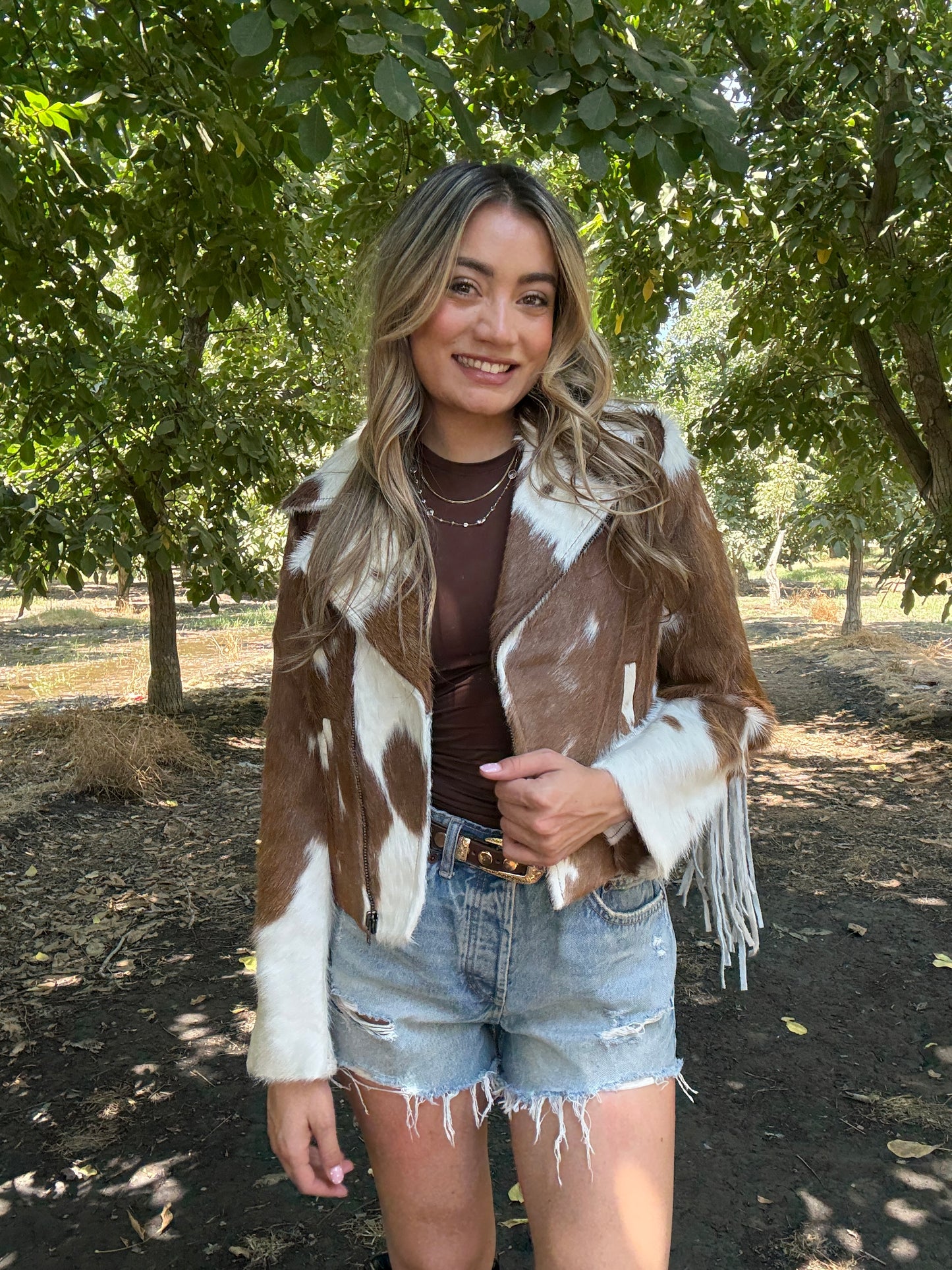 NEW!! Cowhide Jacket #4 - Size Small