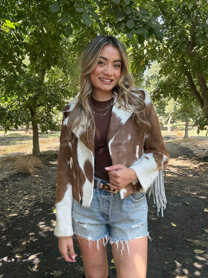 NEW!! Cowhide Jacket #4 - Size Small