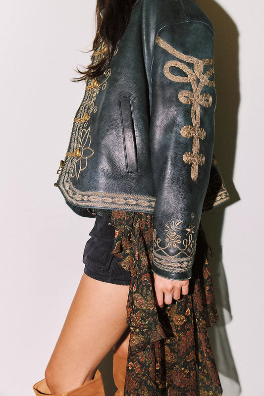 NEW! We The Free Lana Leather Jacket