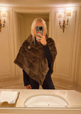 NEW!! Ritz Faux Fur Wrap in Brown