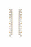 NEW!! Date Night Crystal Drop 18K Gold Plated Earrings