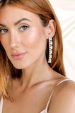 NEW!! Date Night Crystal Drop 18K Gold Plated Earrings
