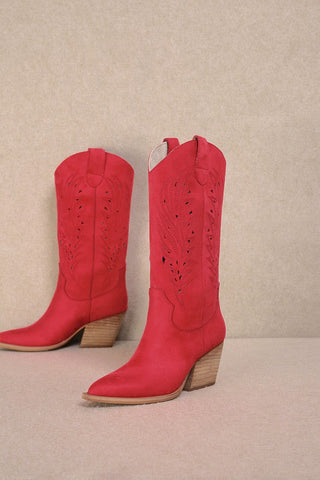 BEST SELLER!! The “Olivia” Boot in Red