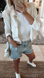 IN STOCK!! Rhinestone Denim Shorts