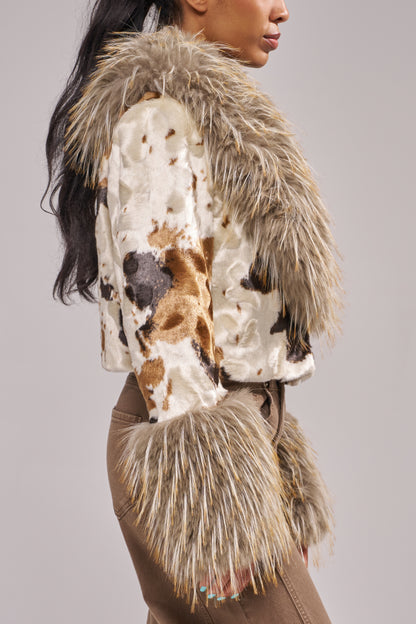 Bree Faux Fur Jacket - PREORDER